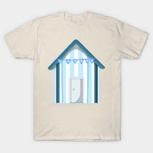 Little Blue Beach Hut T-Shirt